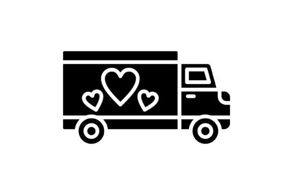 Delivery Glyph Icon: A Complete Vector Icon for Modern Design