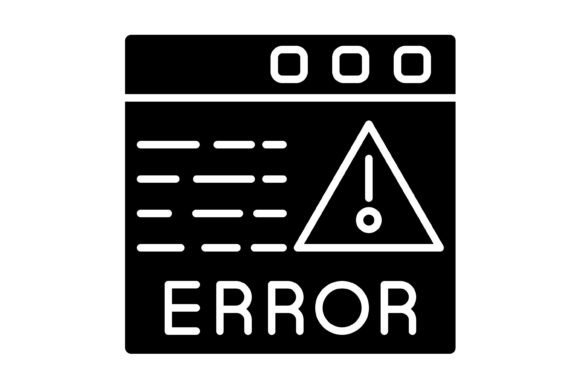 Error Glyph Icon: A Design Asset for Every Platform