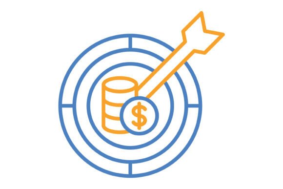 Target Blue & Orange Line Icon: A Designer's Guide to Versatile Iconography