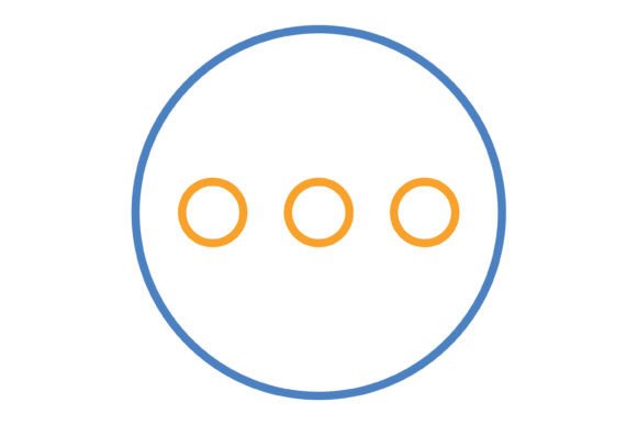 Why the Ellipsis Blue & Orange Line Icon Set is a Must-Have Design Asset